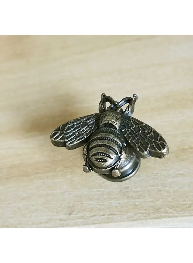 12pcs Vintage Bee Cabinet Pulls Zinc Alloy Drawer Handles Honeycomb Style Hardware - Image 2